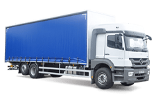 Car Hire Rawtenstall - 26 Tonne Curtain Side Truck - Truck hire Rawtenstall